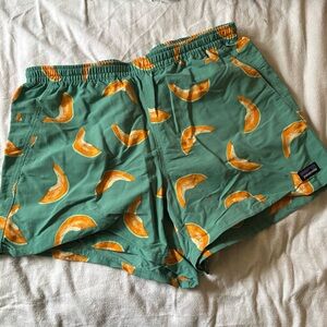 Patagonia 5” baggies melon print